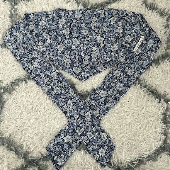 ABERCROMBIE & FITCH - XS - Bandana Top - BLUE - Picture 4 of 5